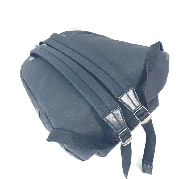 CELINE Triomph logo bag backpack Backpack Canvas / Leather Black main image 10